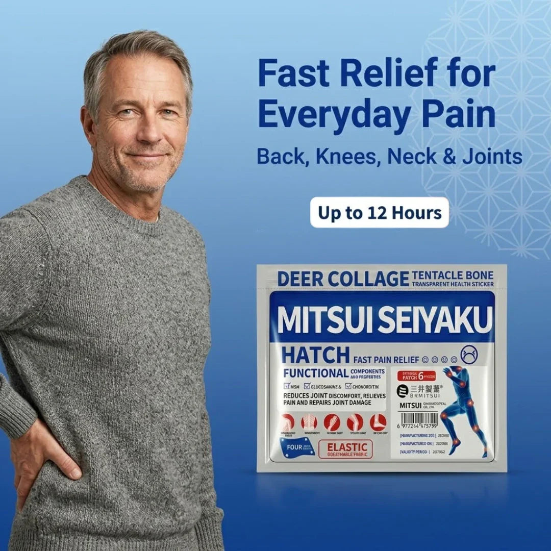 ๐ฅ LIMITED-TIME SALE โ Fast-Acting Full-Body Relief in One Simple Patch