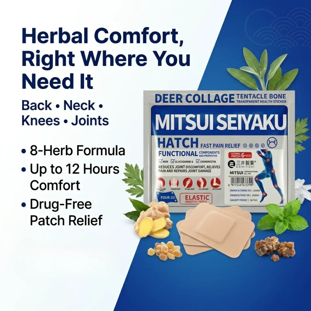 🔥 LIMITED-TIME SALE – Fast-Acting Full-Body Relief in One Simple Patch