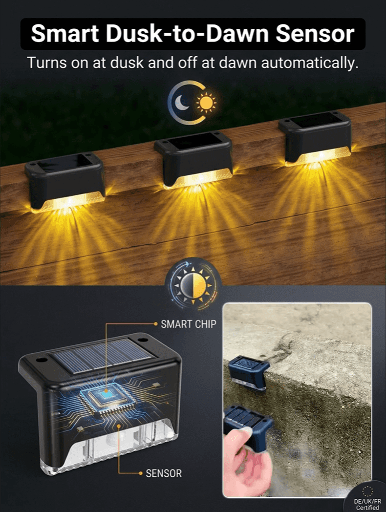 🔥 LIMITED-TIME SALE💡 OUTDOOR SOLAR LIGHTS SET ✨ - Light Up Your Nights! 🌙